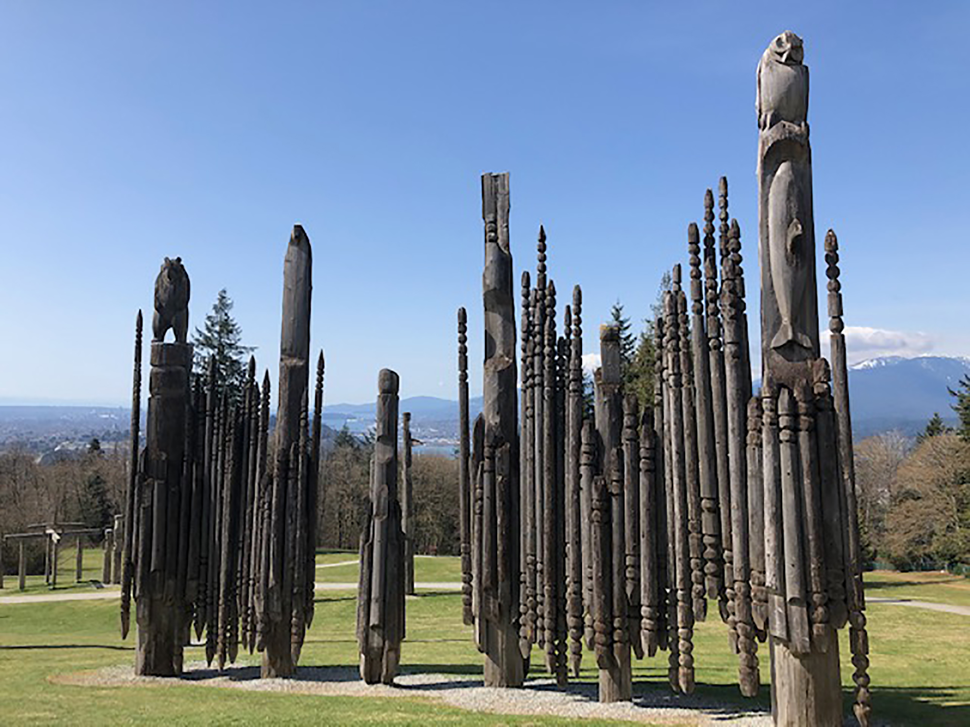 Japanese totem poles