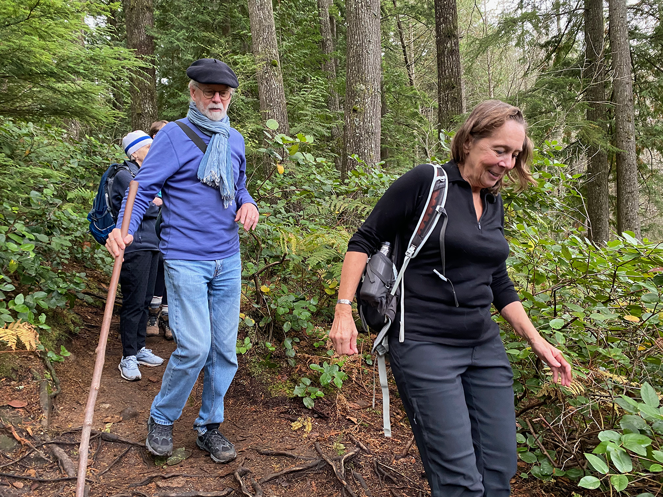 Descending to the lake, 2