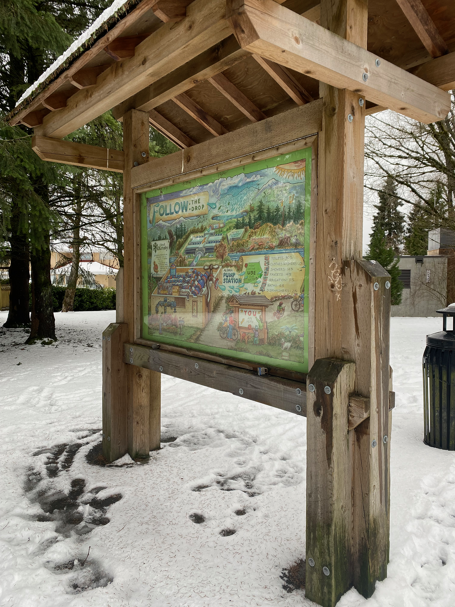Aldrin Pump Station sign