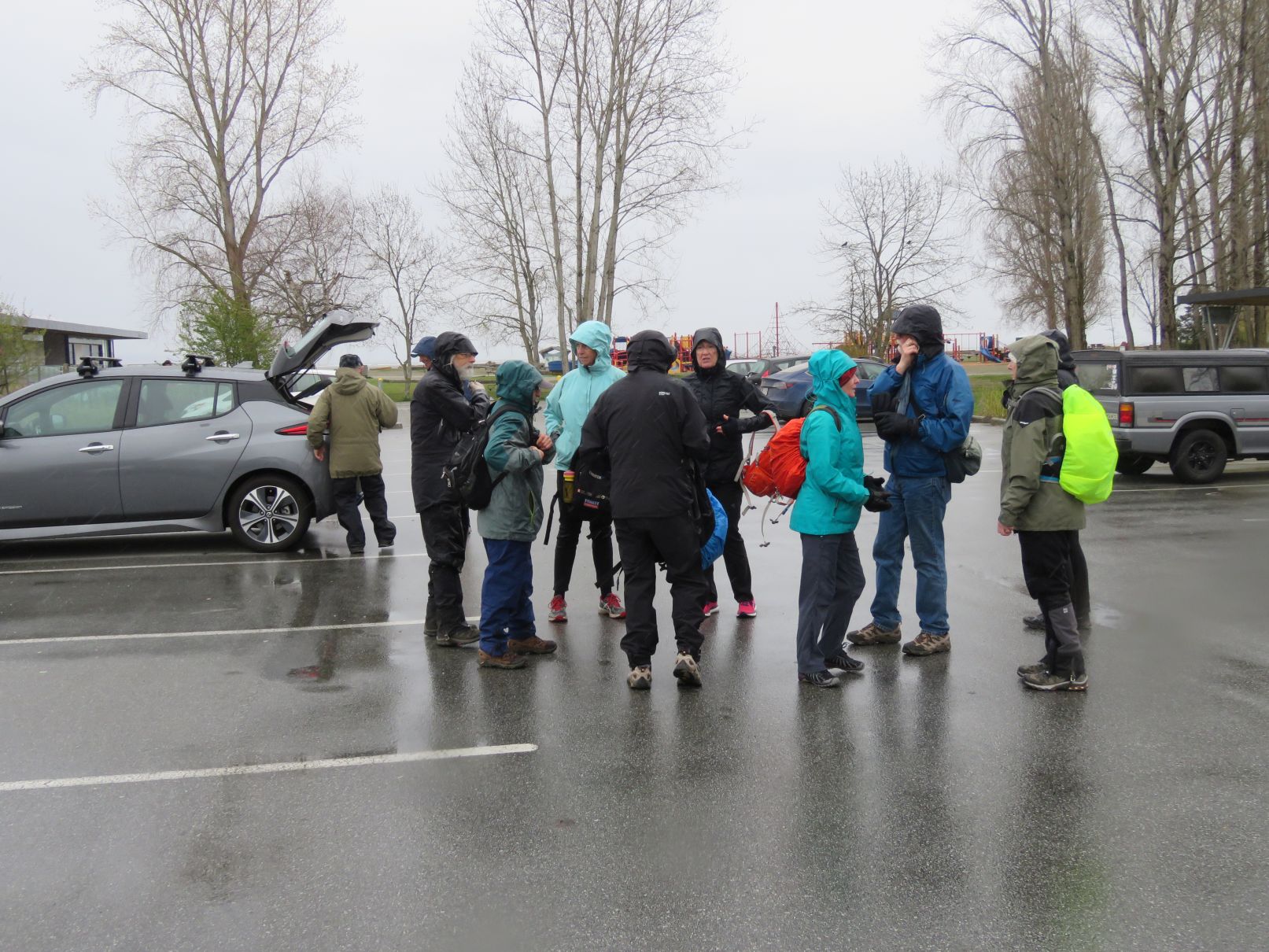 Milling about at the end