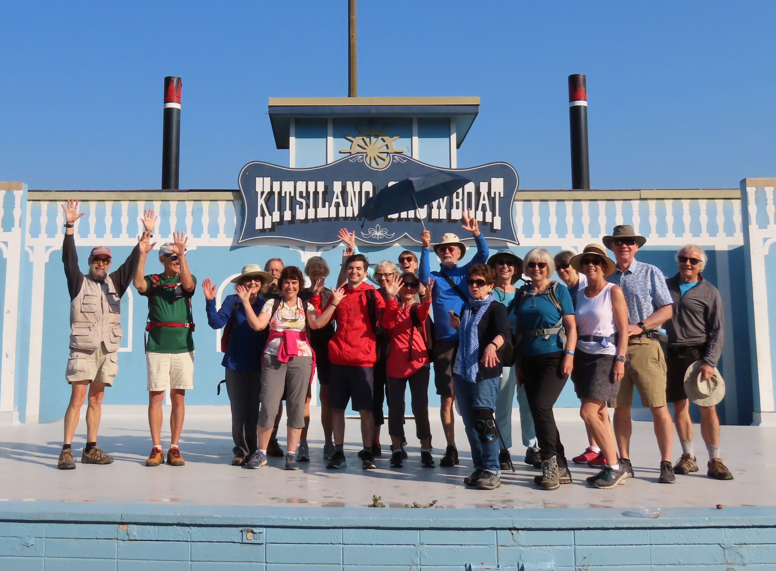 Showboat Starting Selfie