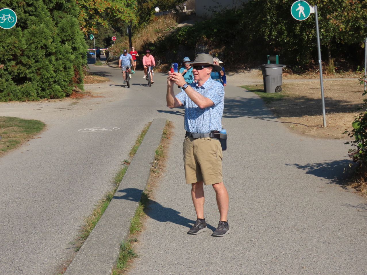 Photographing the photographer