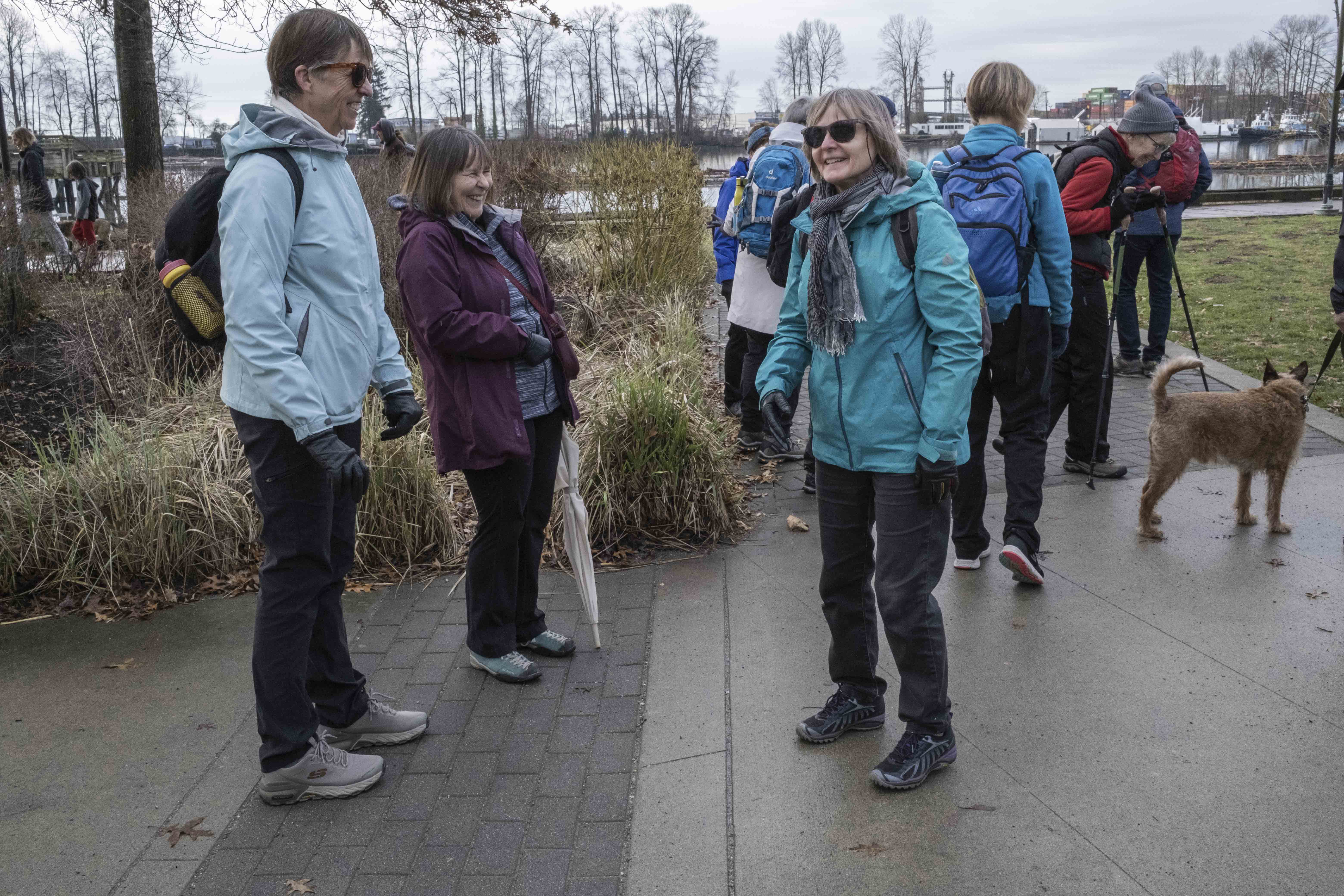 Chatting at the start