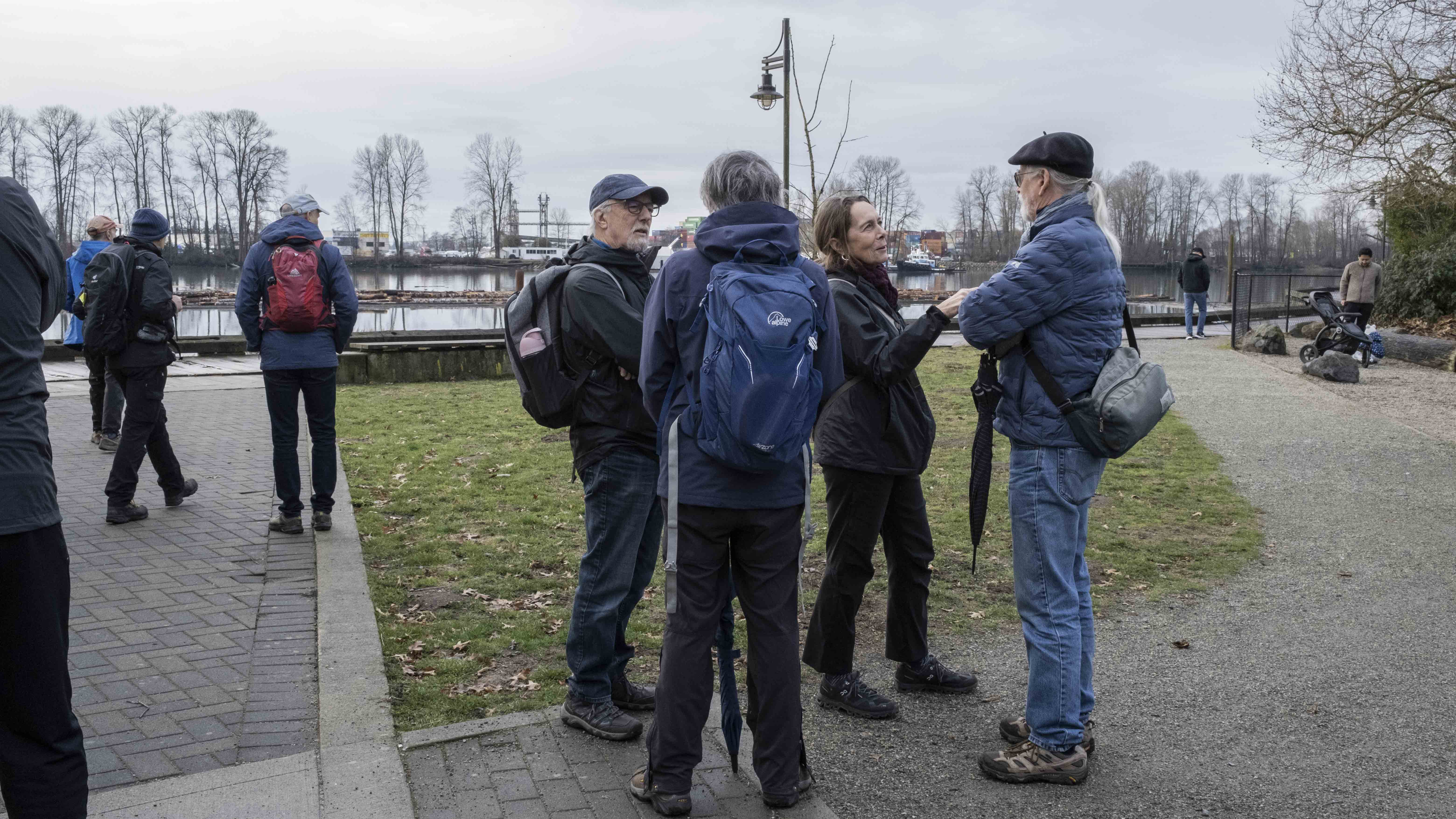 Chatting at the start