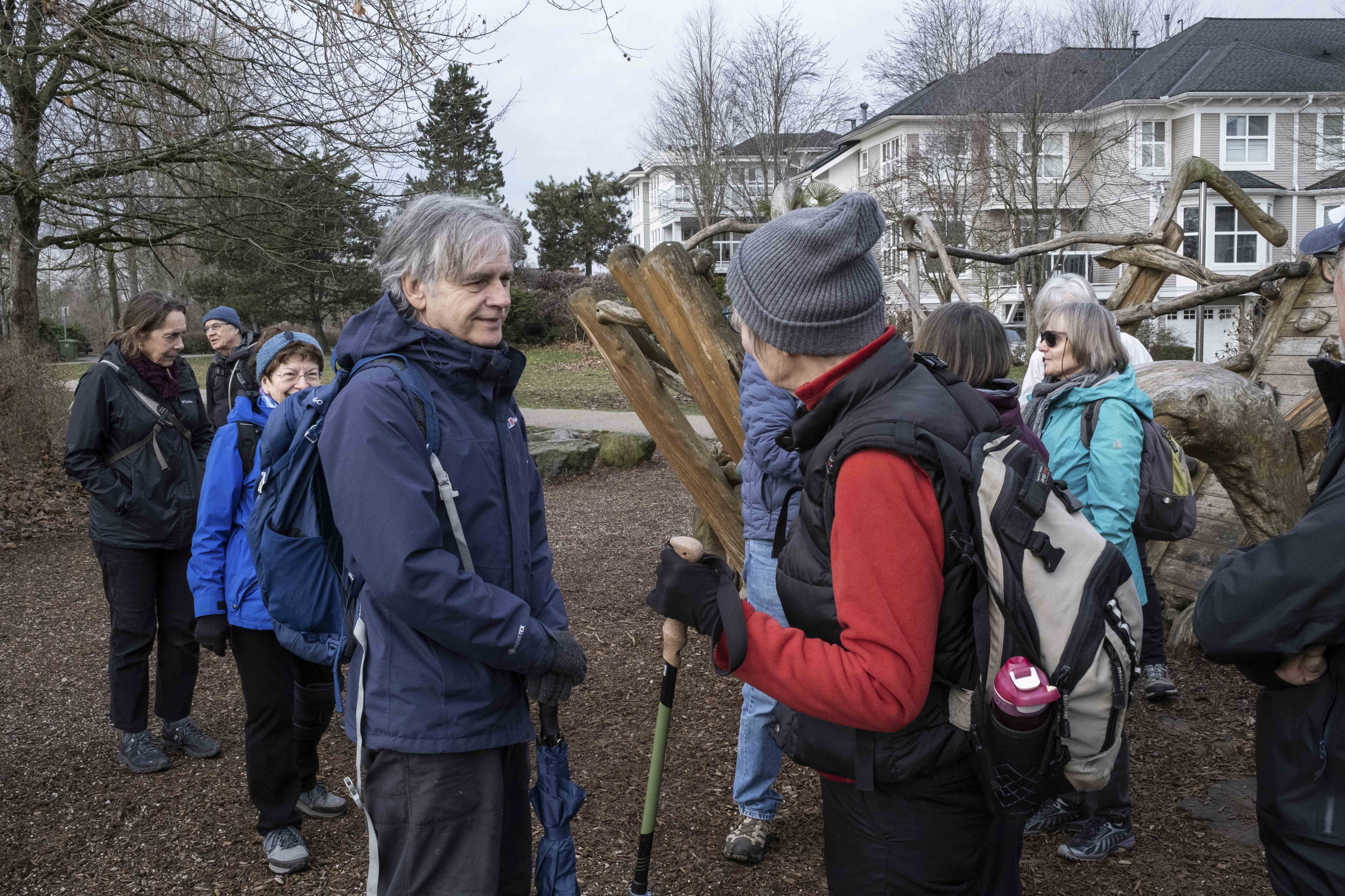 Chatting at the start