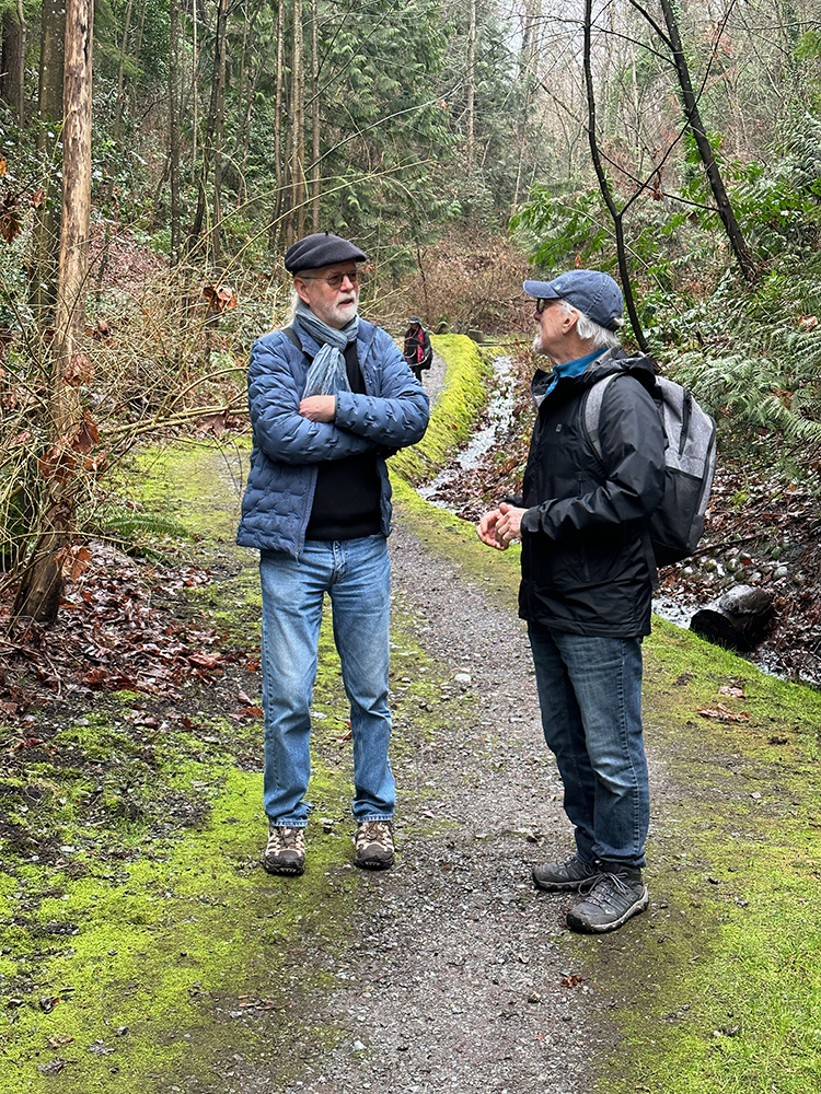 Michael and David at Kaymar Creek