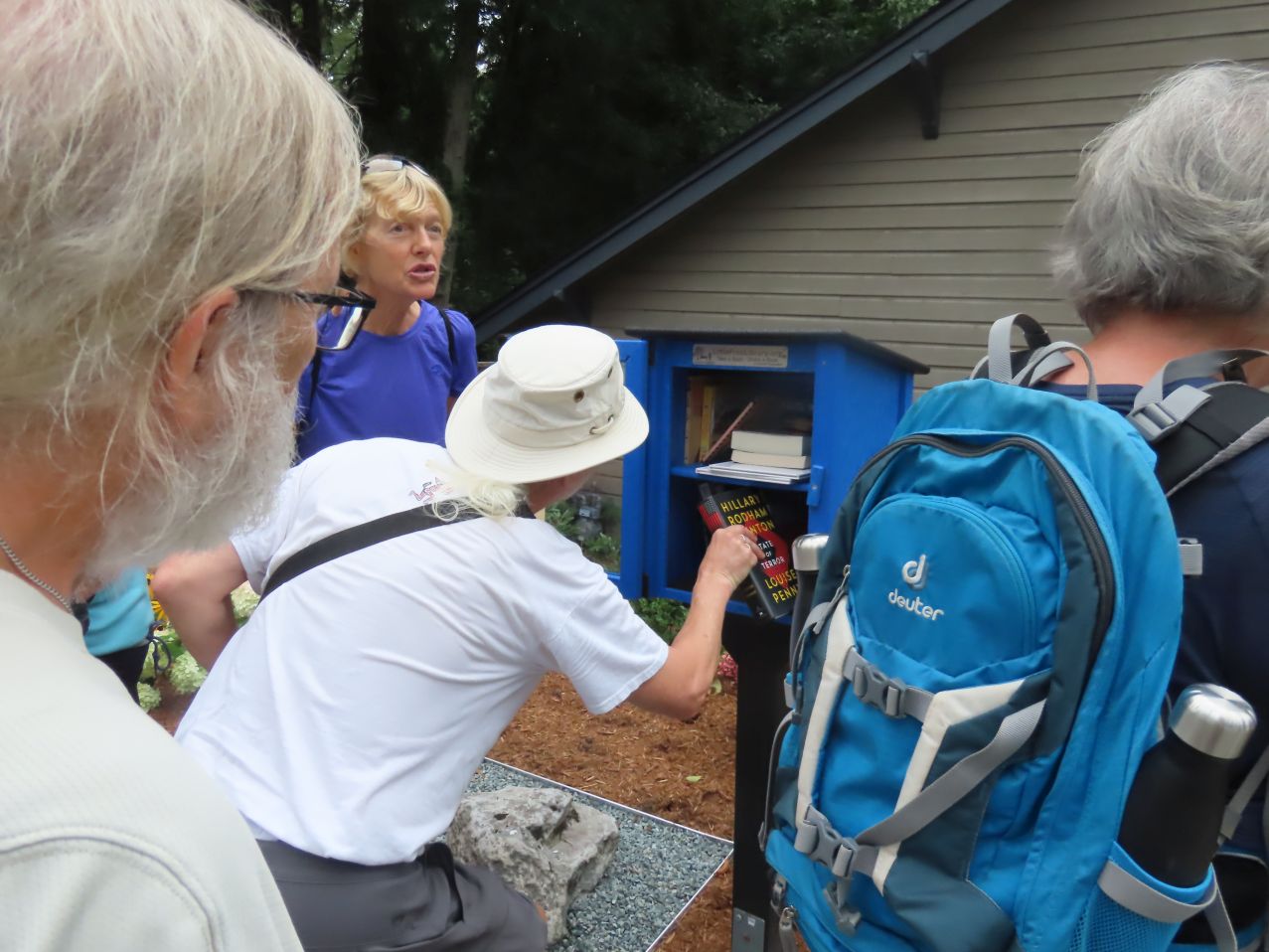 Michael makes a deposit