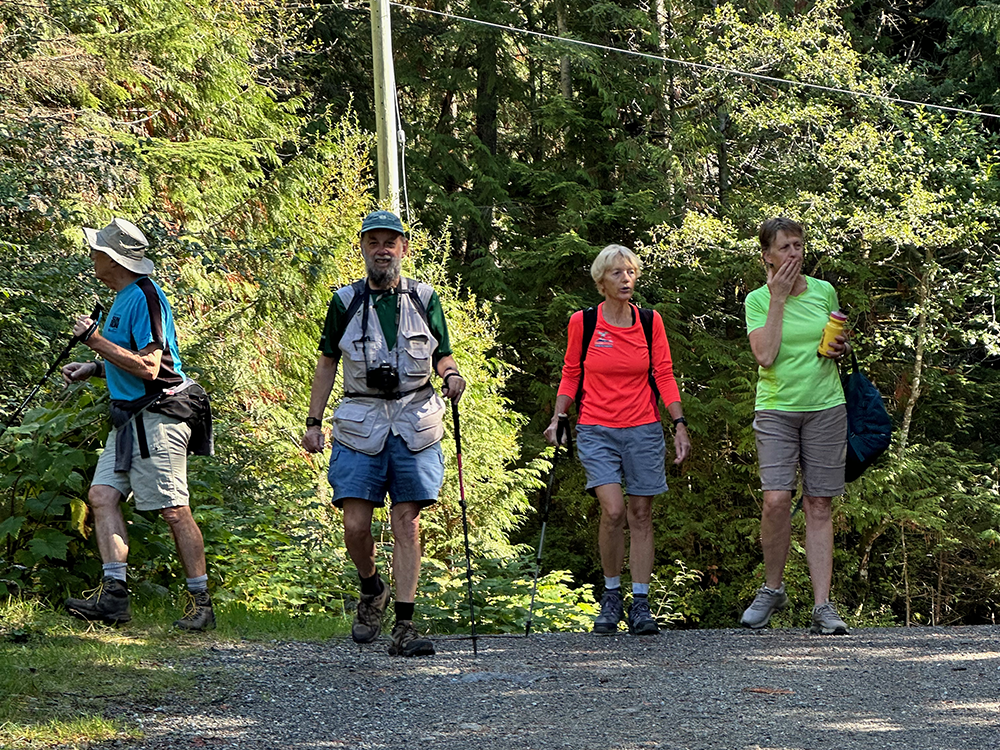 Three people know the way