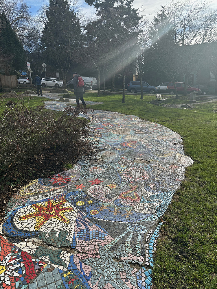 Mosaic path
