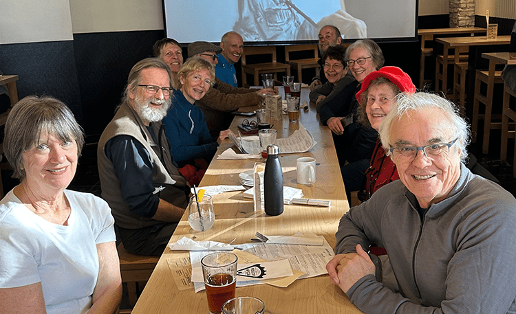 The St. Augustine's crowd