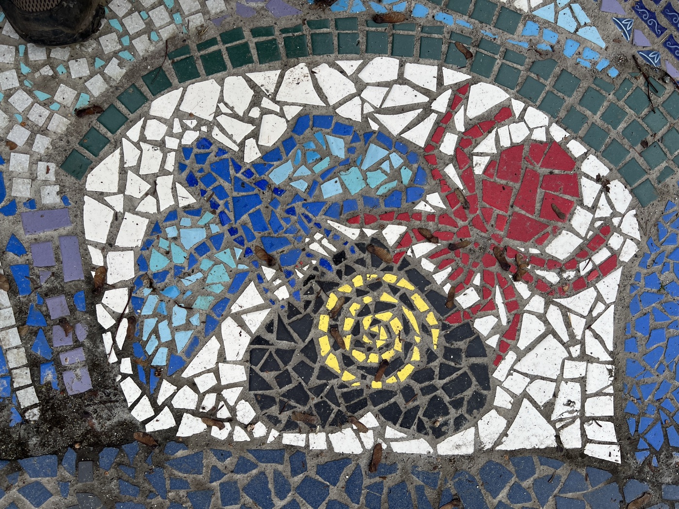 Colourful mosaic