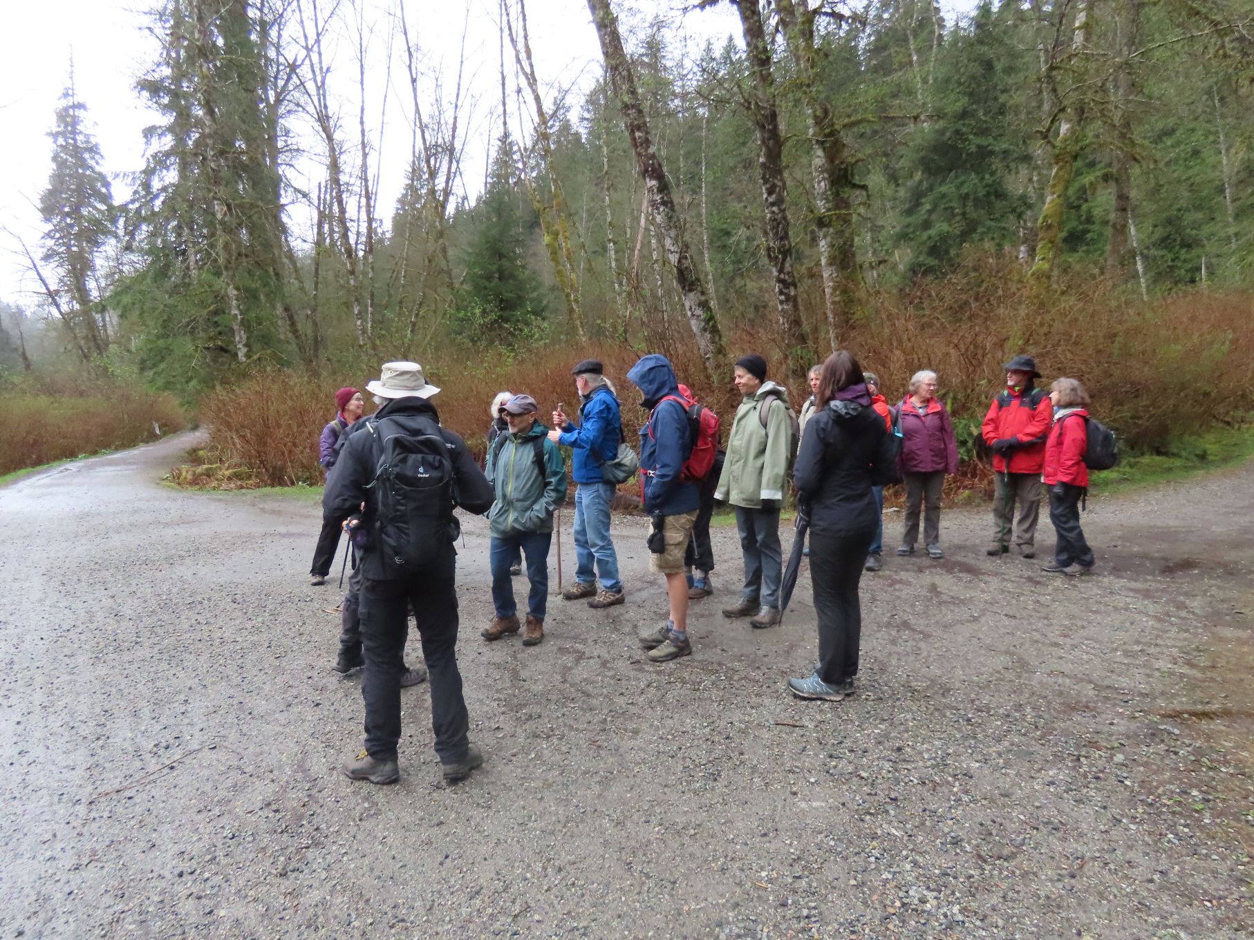 Regrouping by the river