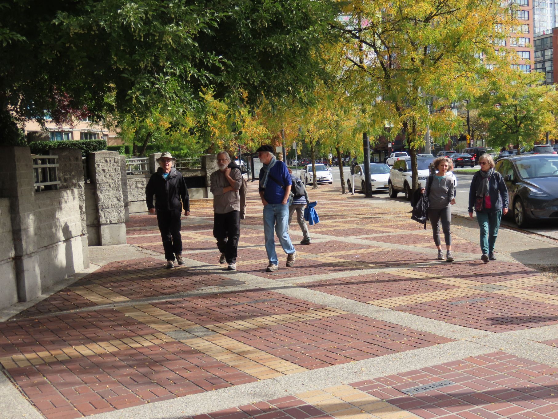 Strolling through Yaletown