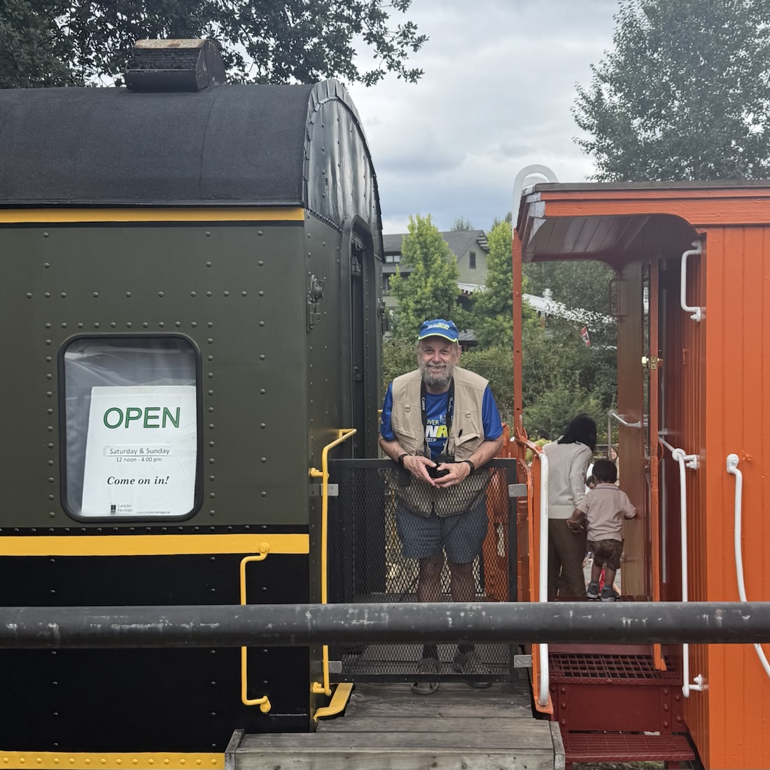 Never stand in between carriages