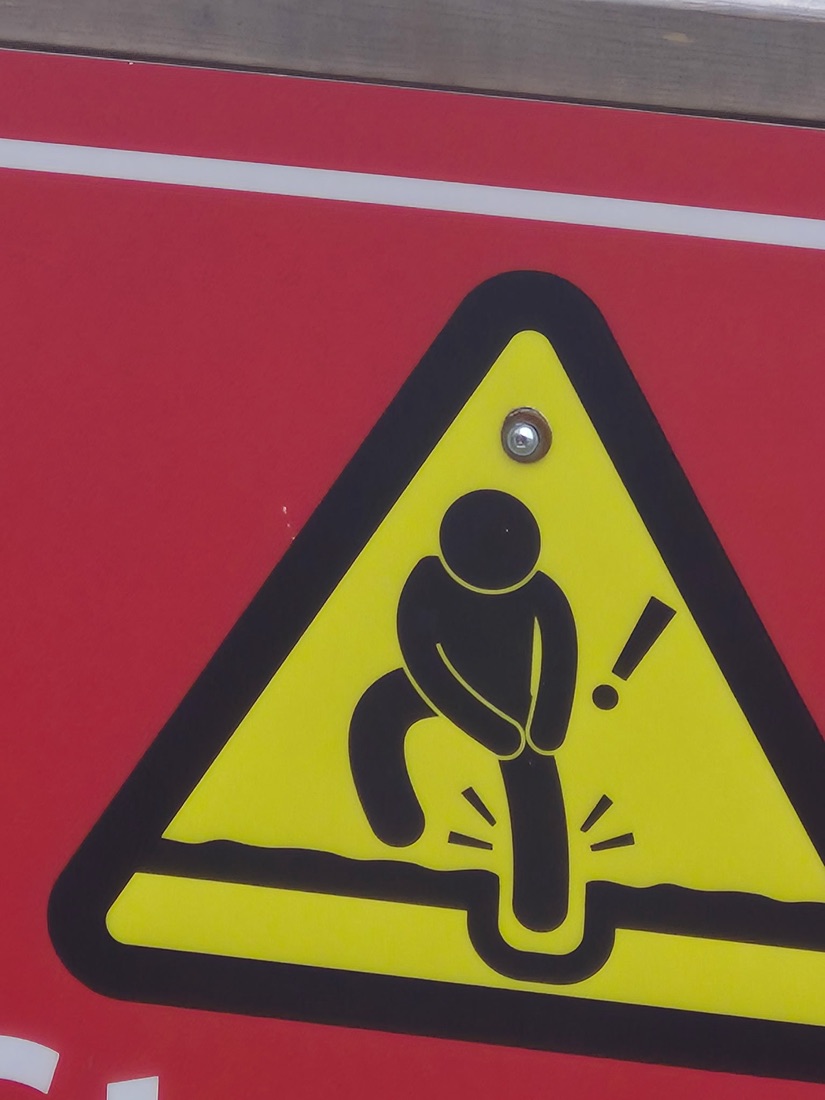 Watch out for the mud flats