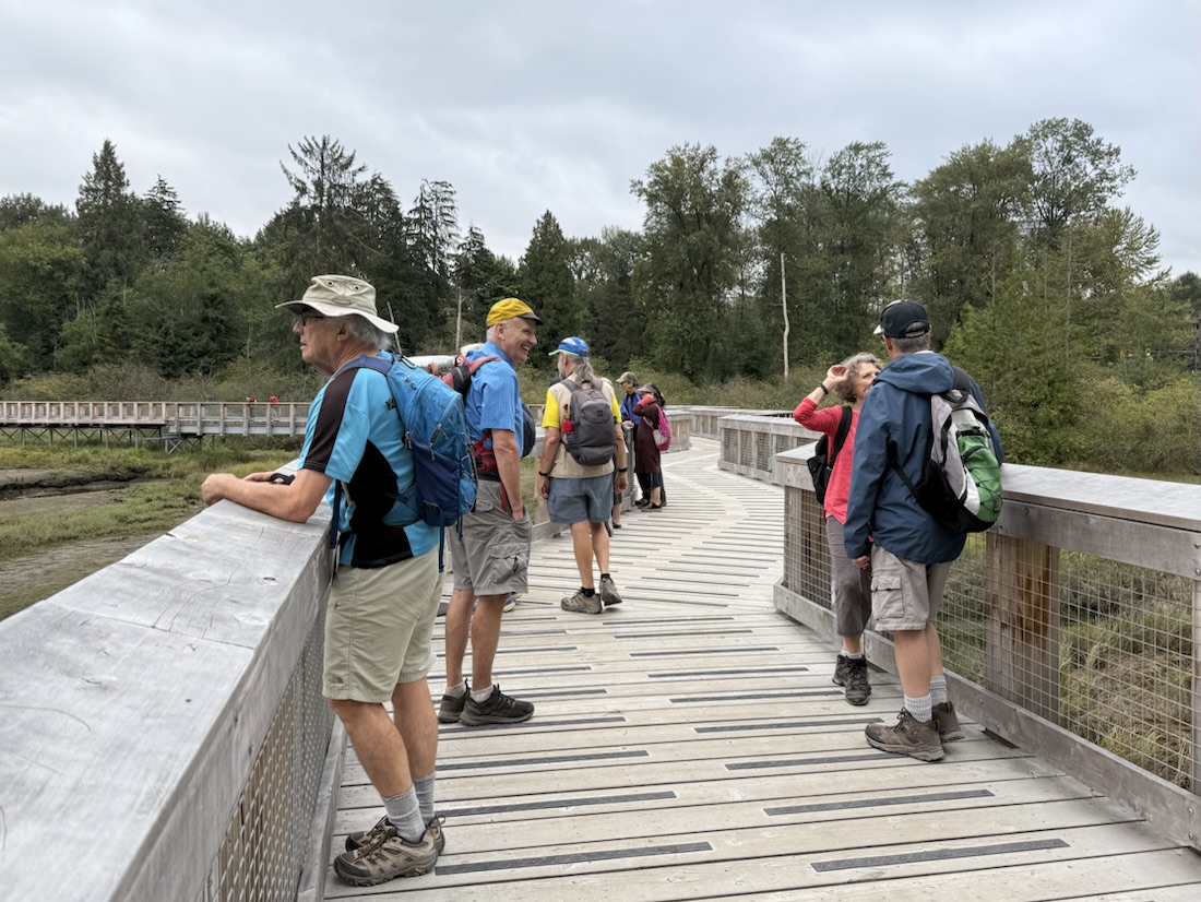 Observing the refurbishment progress