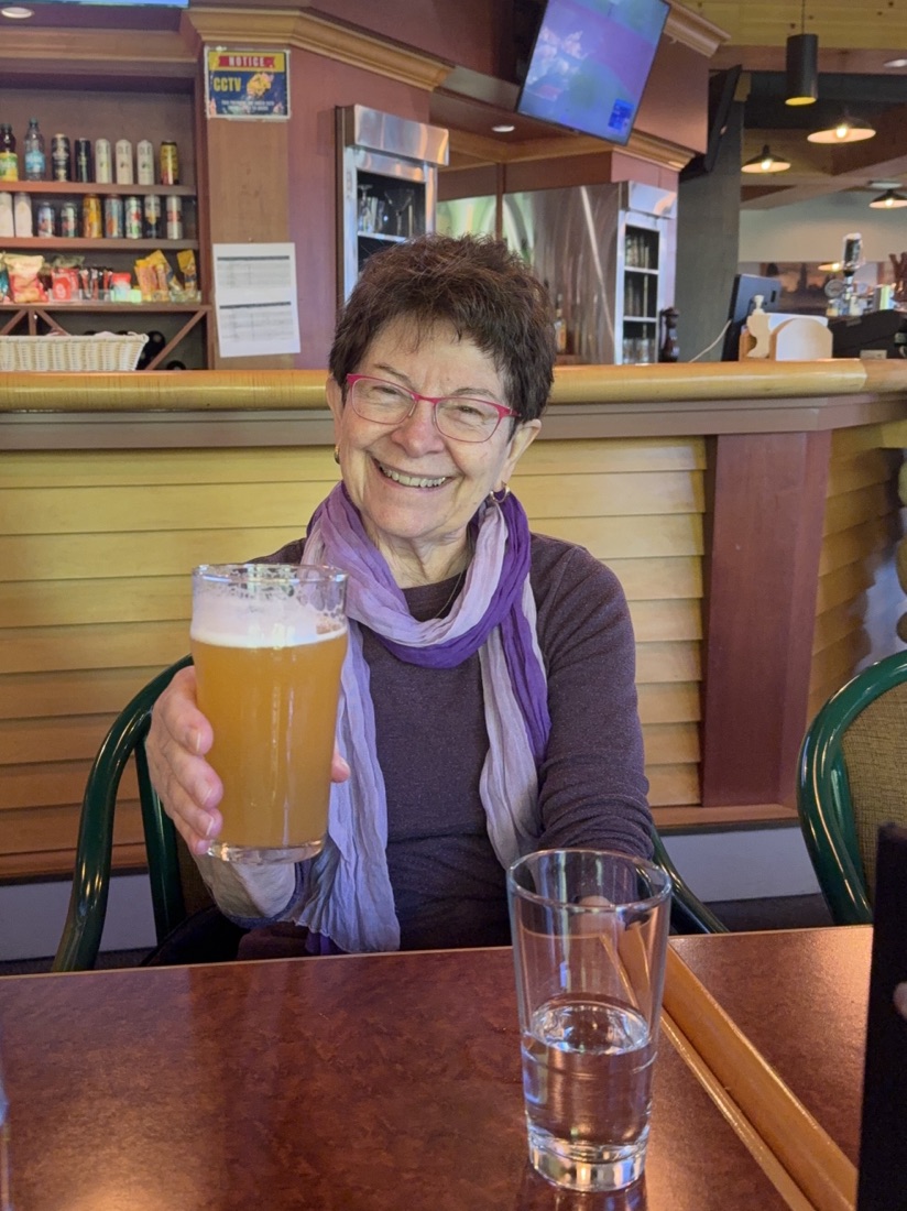 Liz at the Golf Club