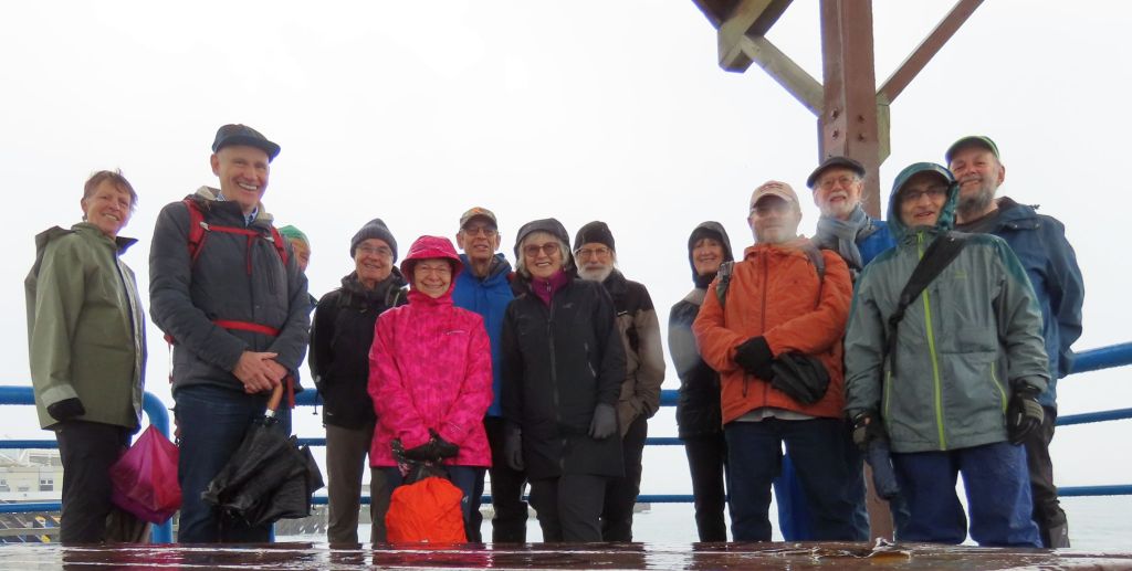 Slightly soggy starting selfie