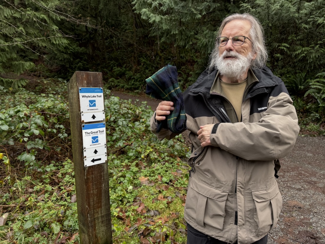 Start of the Whyte Lake Trail