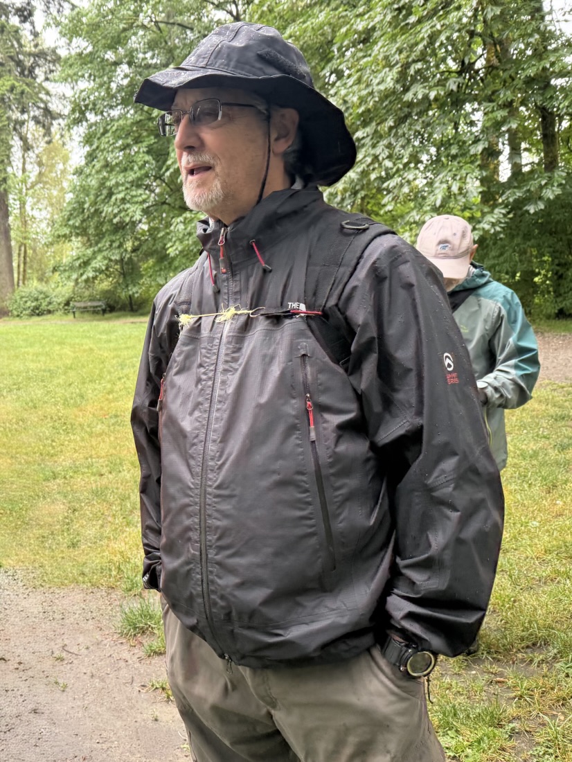 Don views the artwork