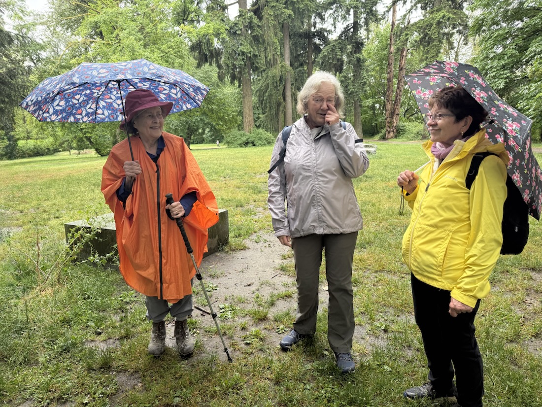 Colourful rainwear