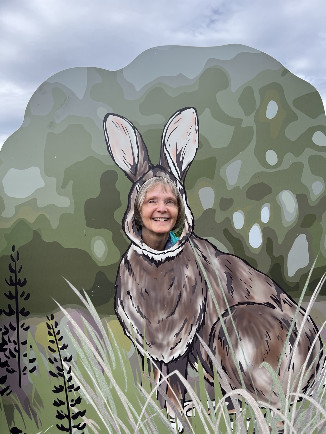Jean as rabbit